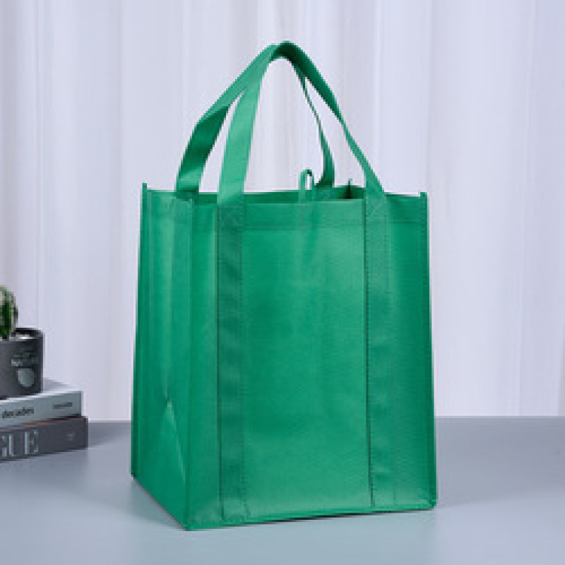 wholesale reusable printable portable pp non woven fabric shopping bag custom logo
