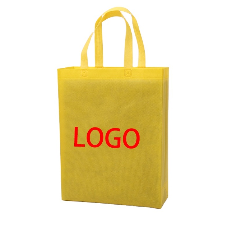 Free Sample Custom Logo Non Woven Eco Tote Bag nonwoven shopping bags For Marketing Promotion