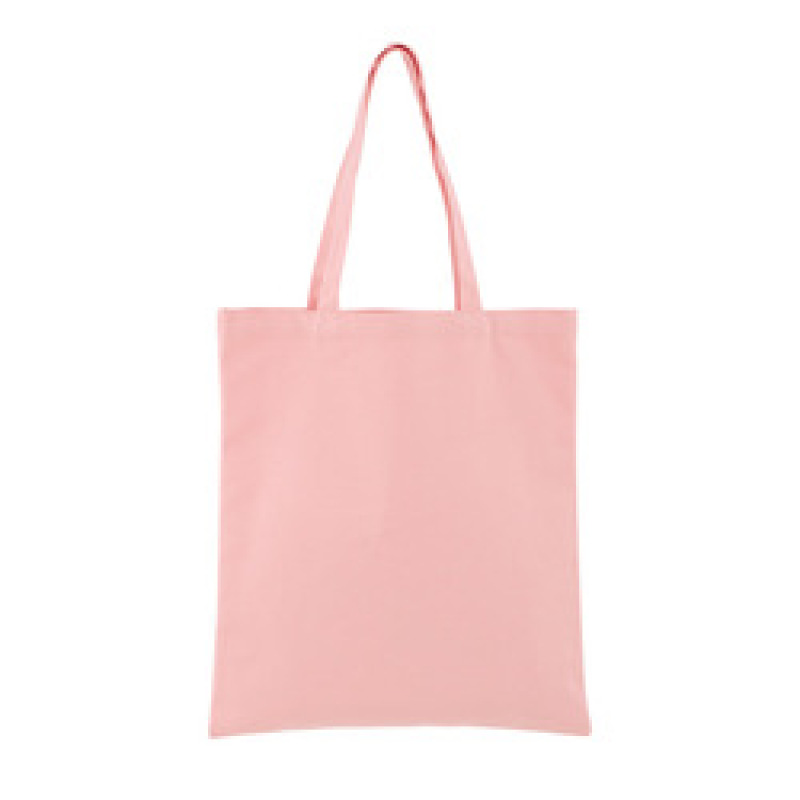 Eco Friendly Candy Color Custom Logo 12oz Blank 100% Cotton Canvas Tote Bag