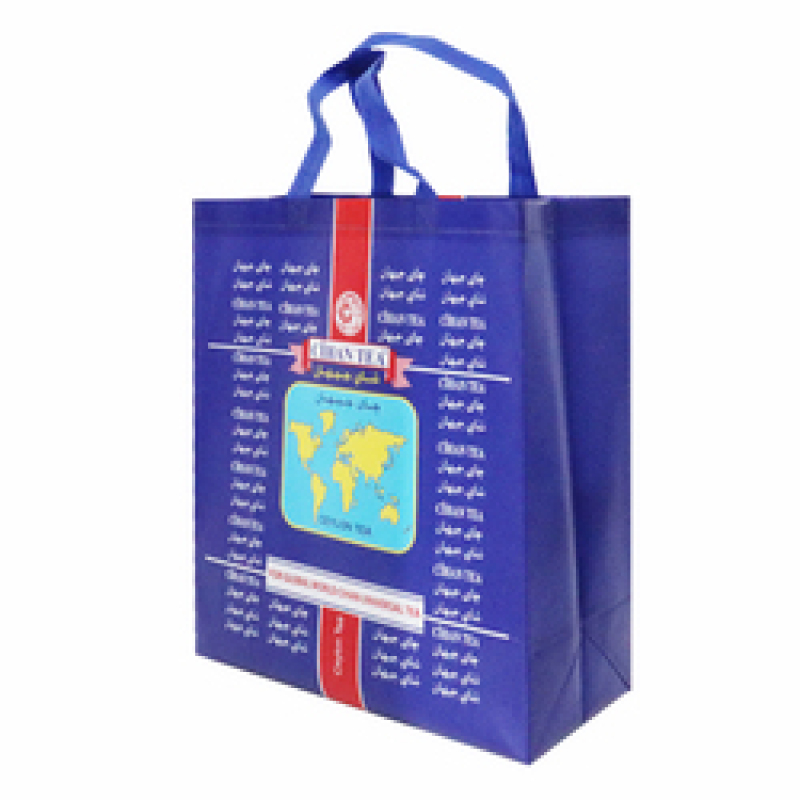 Wholesale reusable waterproof custom printing pp laminated non-woven shopping tote bag