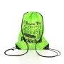 high quality promotional gym polyester custom logo drawstring backpack bags