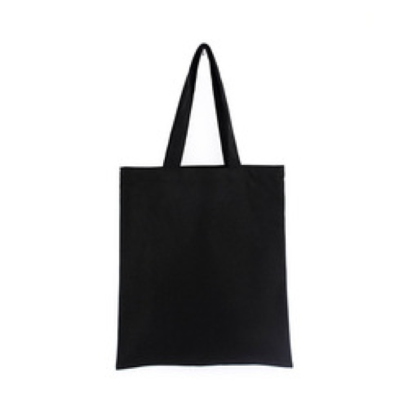 Stock Colorful 12oz Plain Recycled Custom 100% Cotton Canvas Tote Shopping Bag