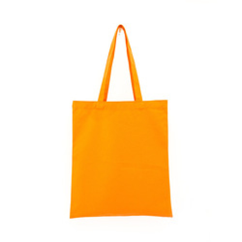 Stock Colorful 12oz Plain Recycled Custom 100% Cotton Canvas Tote Shopping Bag