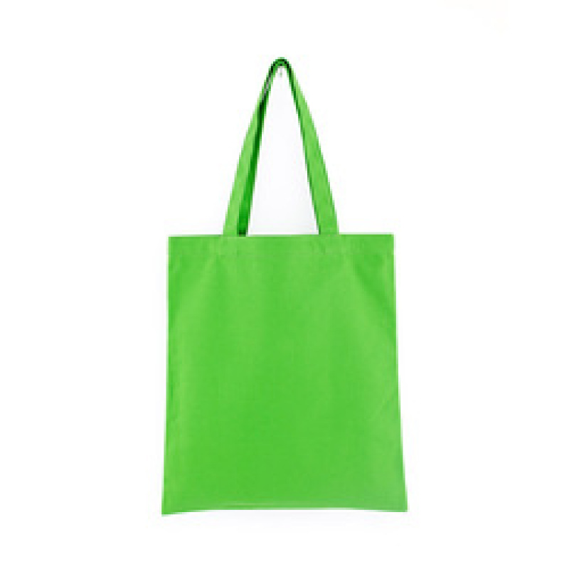 Stock Colorful 12oz Plain Recycled Custom 100% Cotton Canvas Tote Shopping Bag