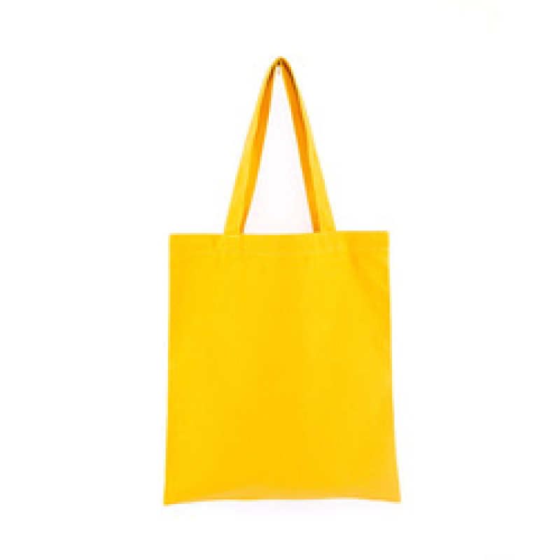 Stock Colorful 12oz Plain Recycled Custom 100% Cotton Canvas Tote Shopping Bag