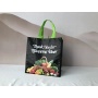 Low Moq Custom Polypropylene Fabric Grocery  Pp Non woven Shopping Tote Bag