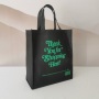 Low Moq Custom Polypropylene Fabric Grocery  Pp Non woven Shopping Tote Bag
