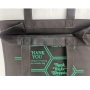 Low Moq Custom Polypropylene Fabric Grocery  Pp Non woven Shopping Tote Bag