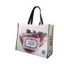 Low Moq Custom Polypropylene Fabric Grocery  Pp Non woven Shopping Tote Bag