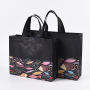 Eco friendly pp laminated non woven fabric shopping bag with custom logo printed