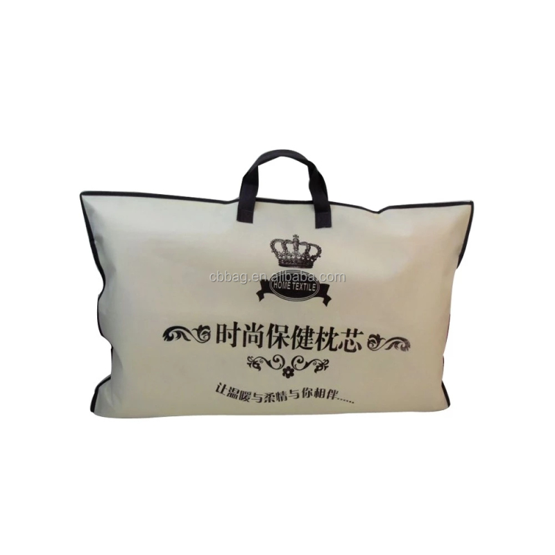 china direct manufacture custom non woven pillow packaging bag
