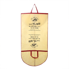 Large eco friendly foldable dustproof custom logo non woven suit garment cover bag