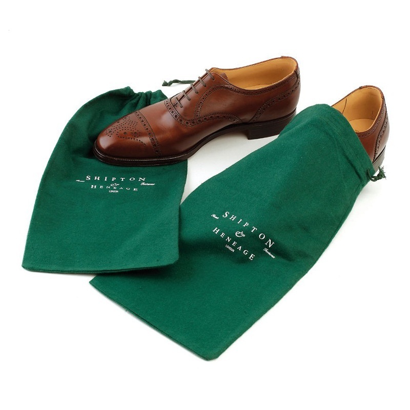 wholesale Factory Price Custom logo printed natural cotton small muslin drawstring shoe dust bag