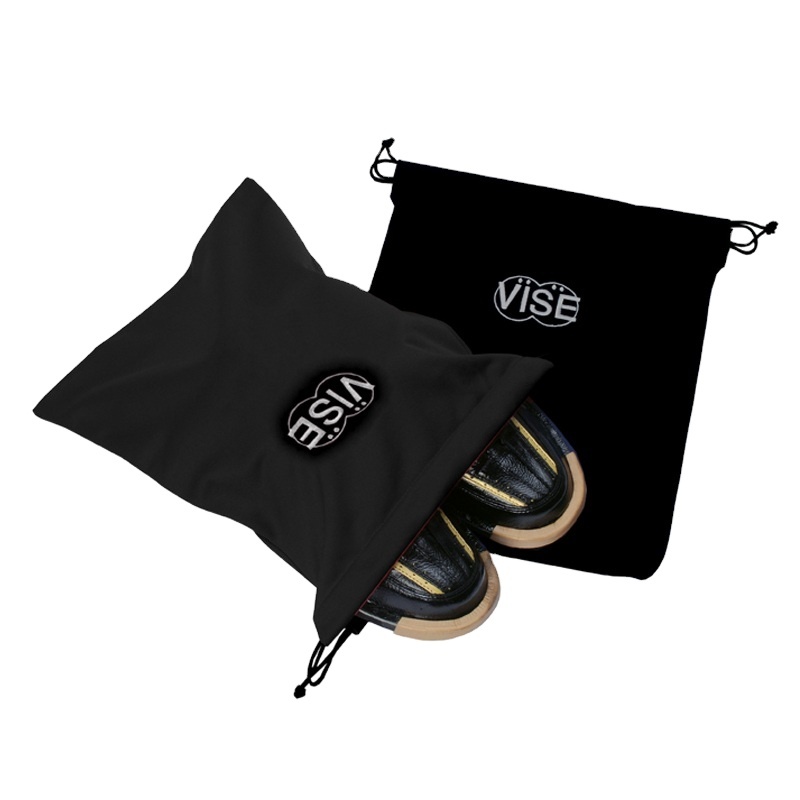 wholesale Factory Price Custom logo printed natural cotton small muslin drawstring shoe dust bag