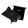 wholesale Factory Price Custom logo printed natural cotton small muslin drawstring shoe dust bag
