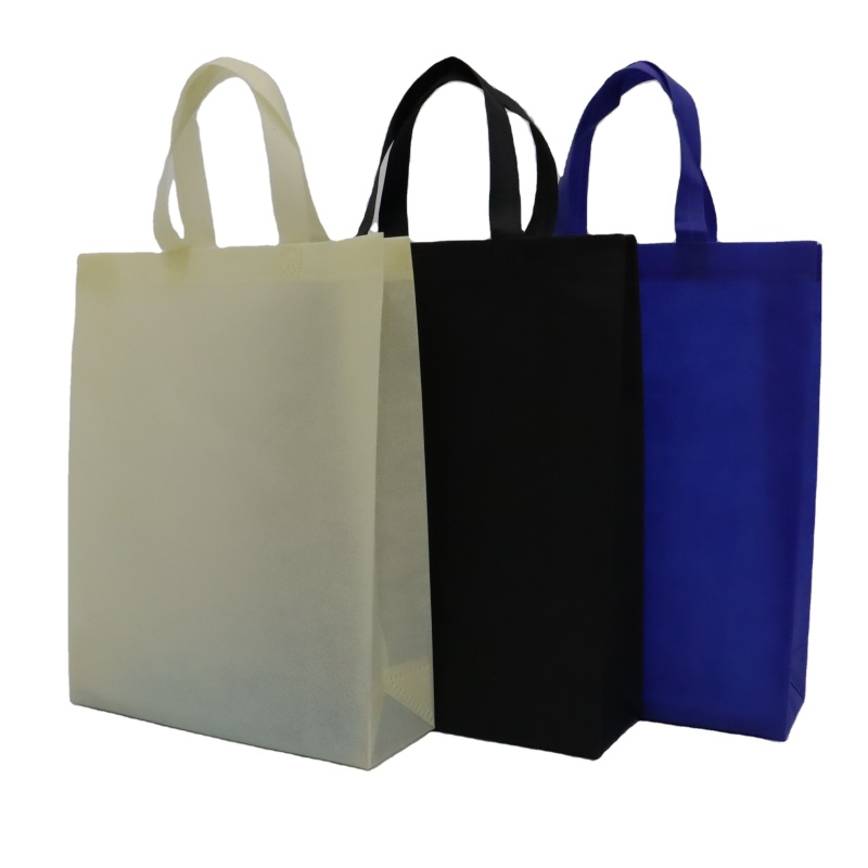 Promotional  Wholesale Cheap Price  Reusable Ultrasonic Heat Sealed Non Woven Shopping Tote  Bag