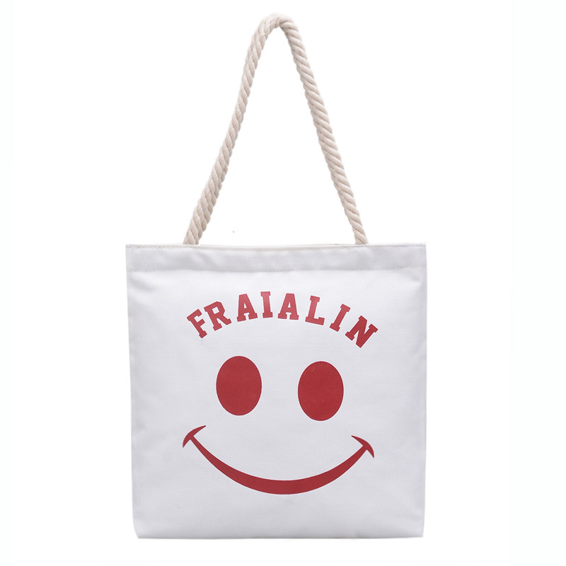 Direct manufacturer  cheap wholesale fashion custom digital printing 12oz   stripe canvas beach tote bag with rope handle