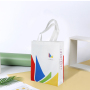 Custom printed eco friendly recycle laminated non woven shopping carry reusable grocery tote bags with logo