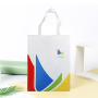 Custom printed eco friendly recycle laminated non woven shopping carry reusable grocery tote bags with logo