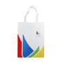 Custom printed eco friendly recycle laminated non woven shopping carry reusable grocery tote bags with logo