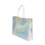 2020 fashion hot sale shiny  film pp laminated metallic non woven bag with custom logo