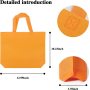 Promotion Non Woven  Reusable Grocery  Shopping Tote  Bags  with Handle, Kid Gift Bags for Birthday