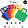 Promotion Non Woven  Reusable Grocery  Shopping Tote  Bags  with Handle, Kid Gift Bags for Birthday
