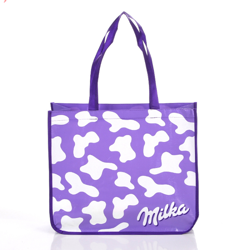 Wholesale Reusable Recycled PP Laminated Non Woven Shopping Tote Bags