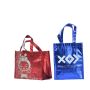 non woven laminated  rose gold tote bag