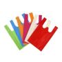 Supermarket Tote Non woven T-shirt Bag Custom Cheap Reusable PP Non Woven Fabric Shopping Bag