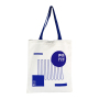 Custom Logo Printed Polyester Cotton Canvas Cloth Packaging Shopping Tote Bag With Zipper