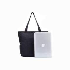 Heavy Canvas Large Custom Logo for Beach Grocery Zippered Closure Cotton Black Cotton Beach Bag