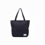 Heavy Canvas Large Custom Logo for Beach Grocery Zippered Closure Cotton Black Cotton Beach Bag