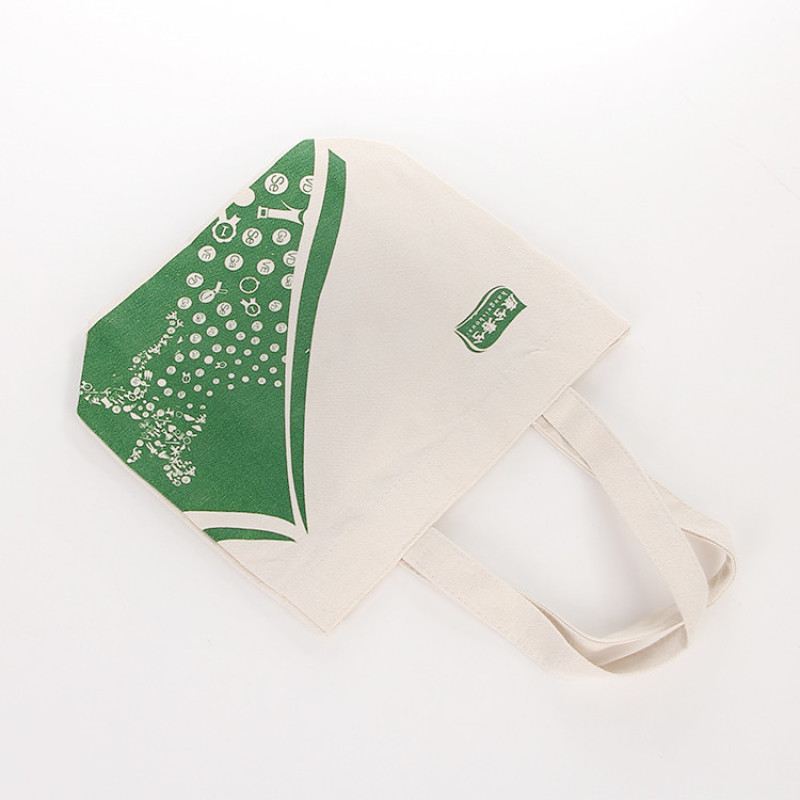 Hot Sale Eco Friendly Cotton Shopping shopper cotton Tote Bag With Cotton Rope Handle