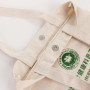 Hot Sale Eco Friendly Cotton Shopping shopper cotton Tote Bag With Cotton Rope Handle