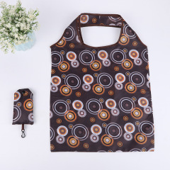 wholesale eco friendly custom nylon reusable polyester foldable shopping bag