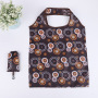 wholesale eco friendly custom nylon reusable polyester foldable shopping bag