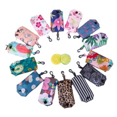 wholesale eco friendly custom nylon reusable polyester foldable shopping bag