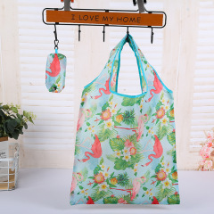 wholesale eco friendly custom nylon reusable polyester foldable shopping bag