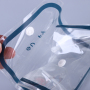 Hot selling fashion three-dimensional snap button stationery bag storage bag