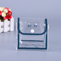 Hot selling fashion three-dimensional snap button stationery bag storage bag