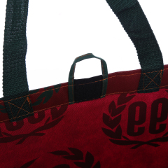 wholesale reusable portable custom eco-friendly grocery non woven shopping bag