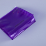 Hot fashion custom stereo zipper bag custom transparent PVC fashion cosmetic bag