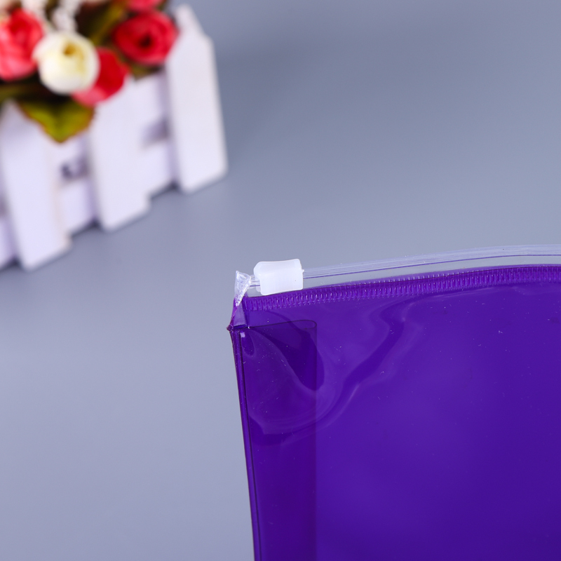 Hot fashion custom stereo zipper bag custom transparent PVC fashion cosmetic bag