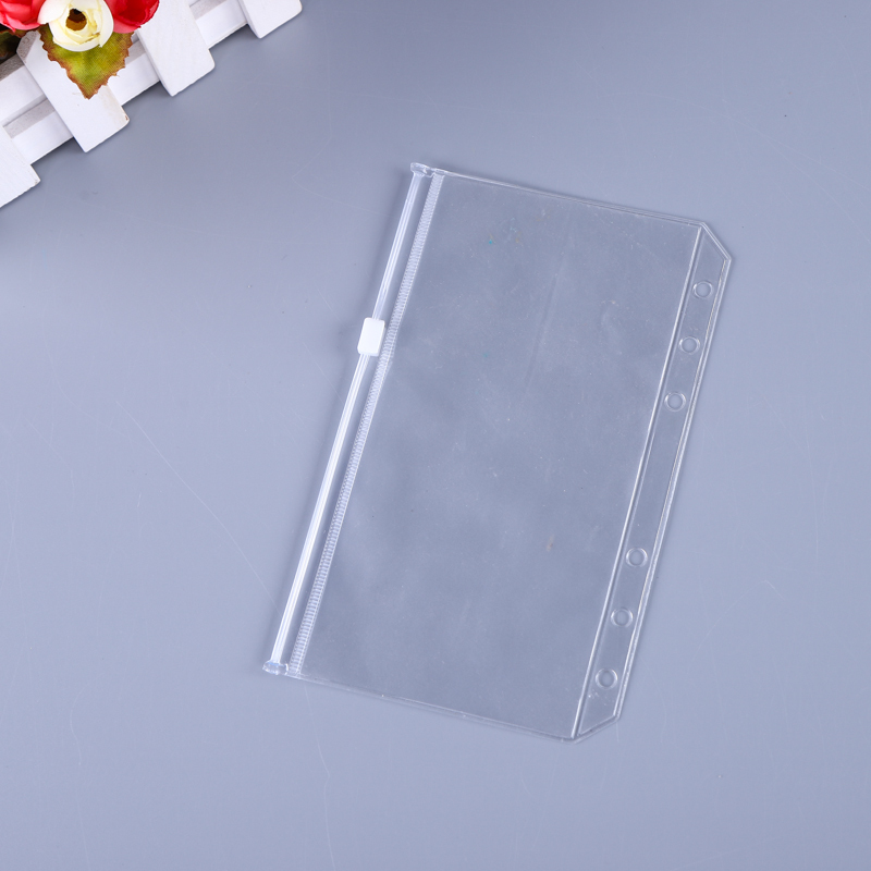 PVC transparent zipper bag cosmetic bag storage bag waterproof portable