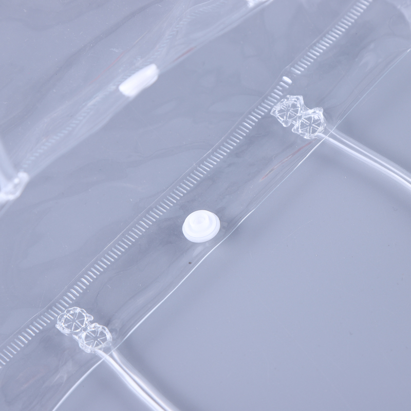 Cheap Transparent Clear Handle PVC Gift Packaging Customized Plastic Shopping Bags With Logos