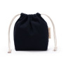 Plain Custom Logo Mini Jewelry Cotton Canvas Drawstring Gift Bag Pouch