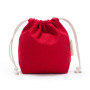 Plain Custom Logo Mini Jewelry Cotton Canvas Drawstring Gift Bag Pouch
