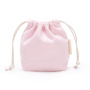 Plain Custom Logo Mini Jewelry Cotton Canvas Drawstring Gift Bag Pouch