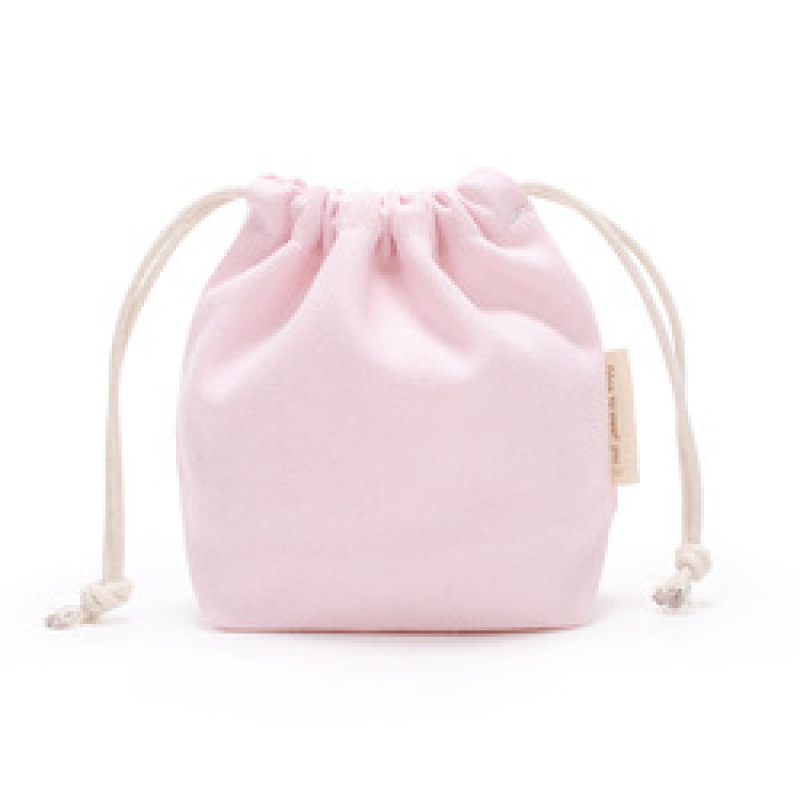 Plain Custom Logo Mini Jewelry Cotton Canvas Drawstring Gift Bag Pouch